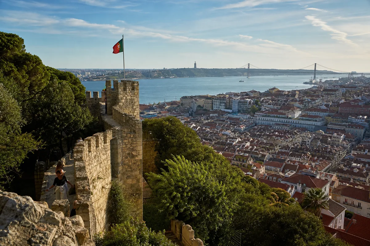 Castelo de São Jorge, em Lisboa