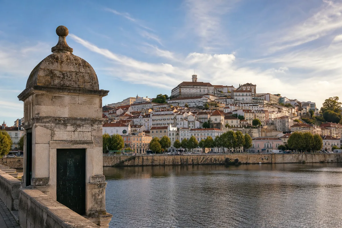 Universidade de Coimbra e o rio Mondego