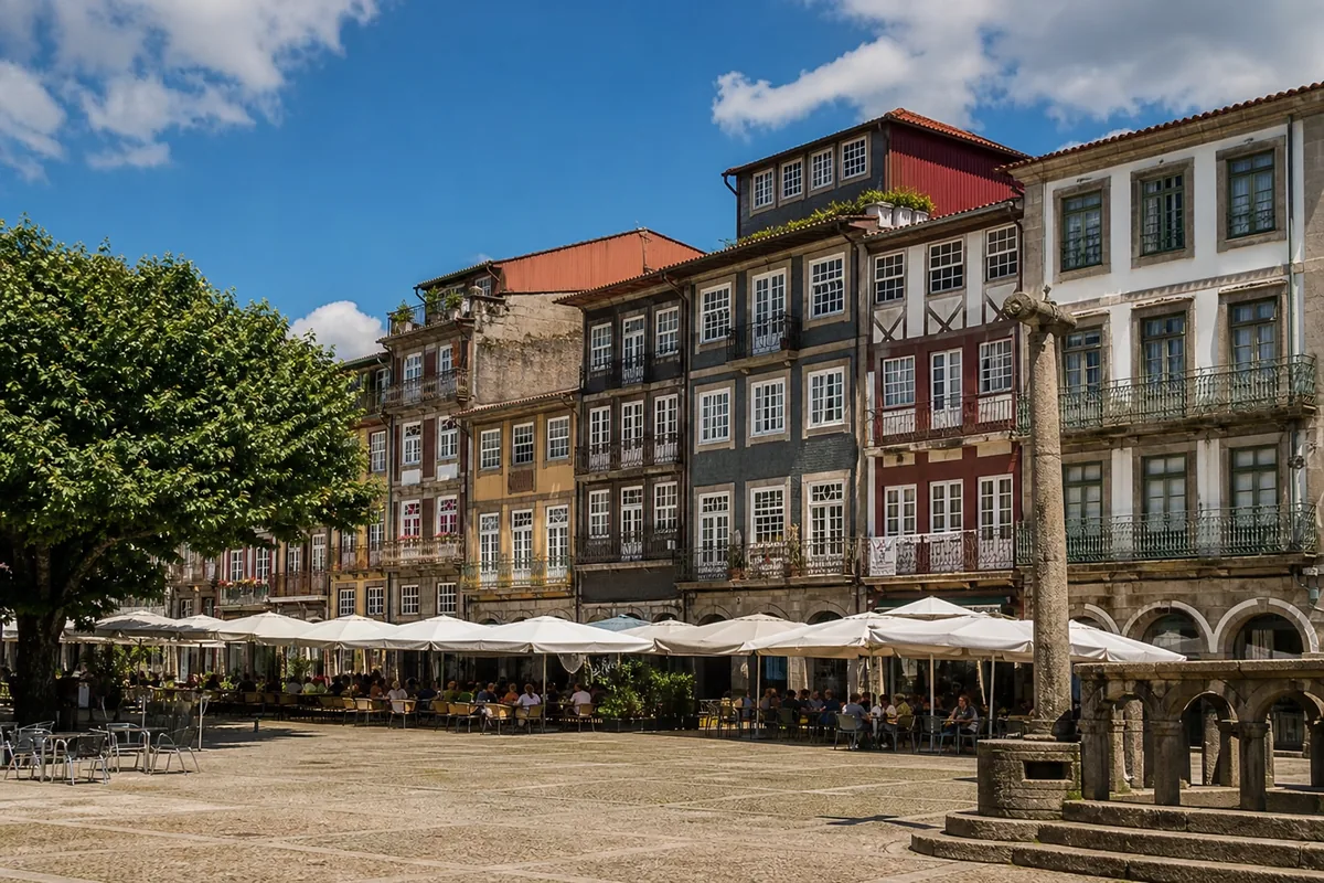 Largo da Oliveira, em Guimarães