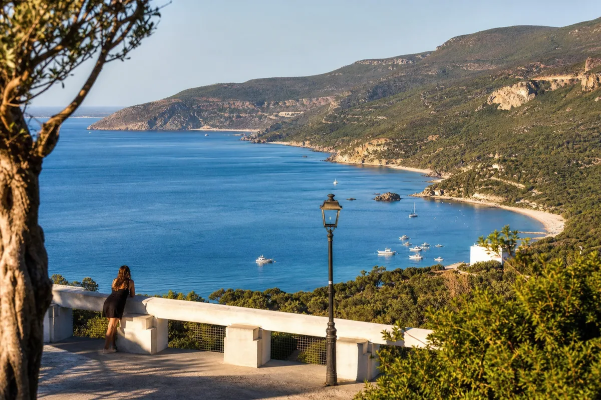 Setúbal e a serra da Arrábida