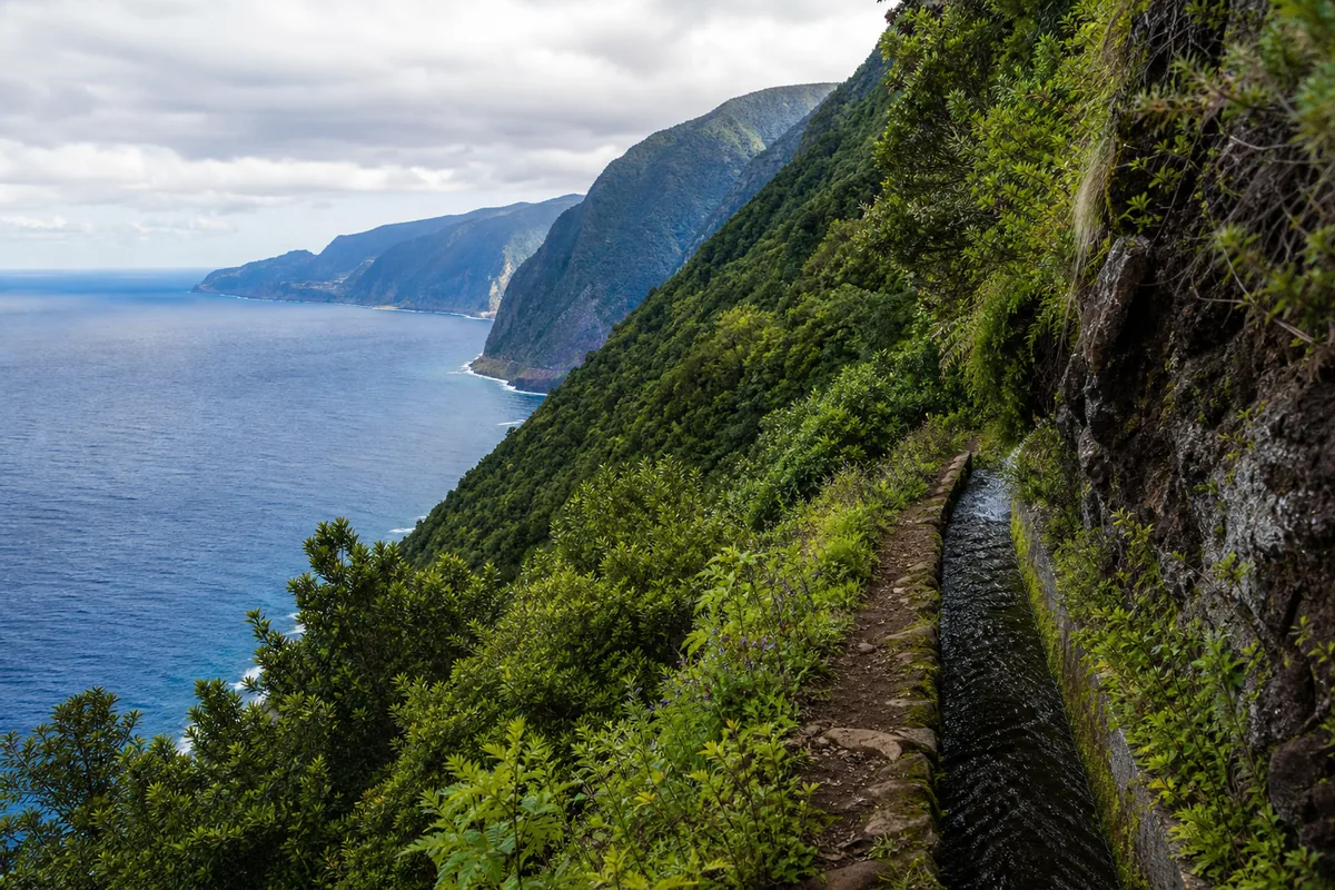 Costa da ilha da Madeira