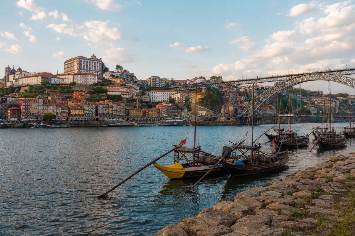 Ribeira do Porto e o rio Douro