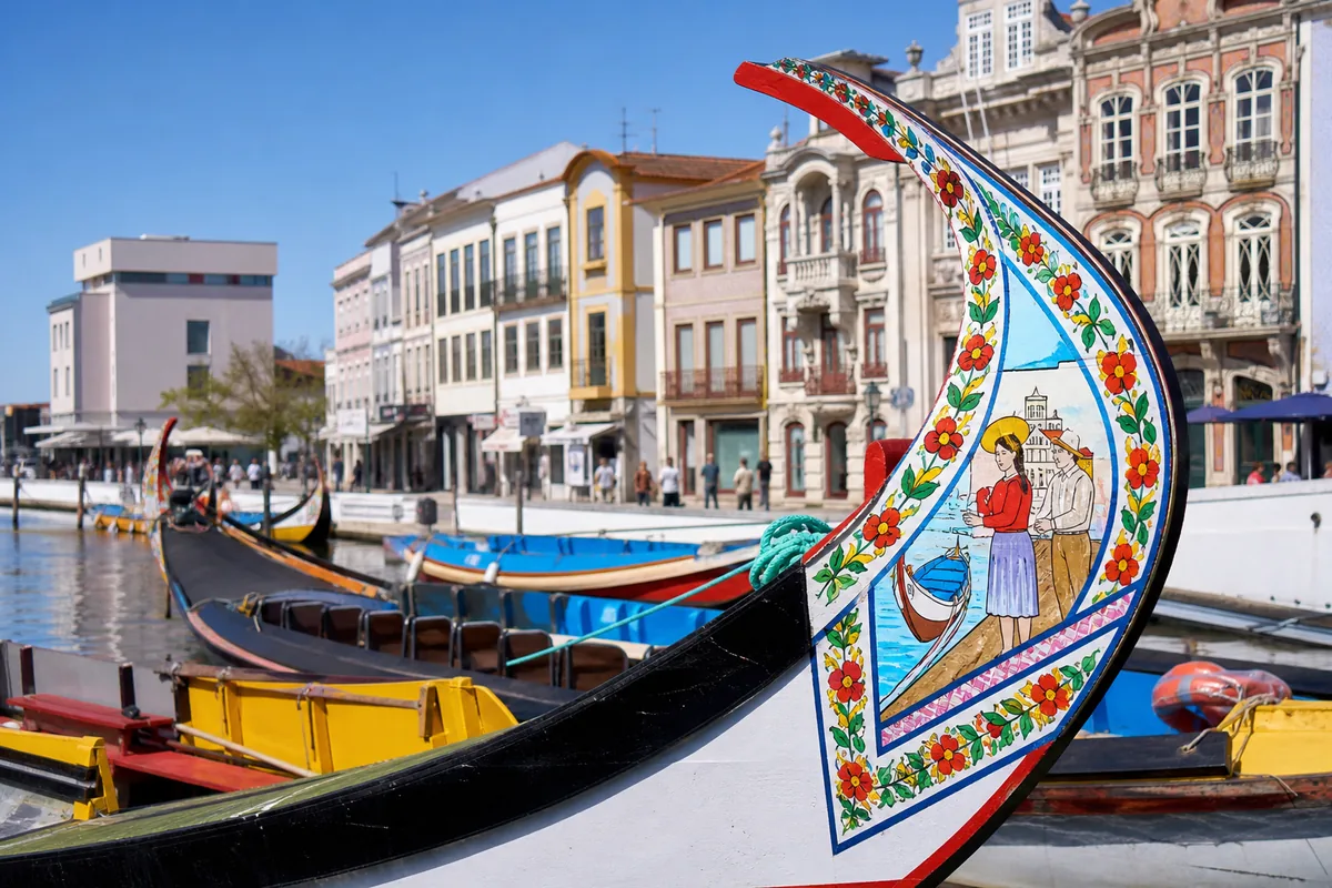 Barcos moliceiros em Aveiro