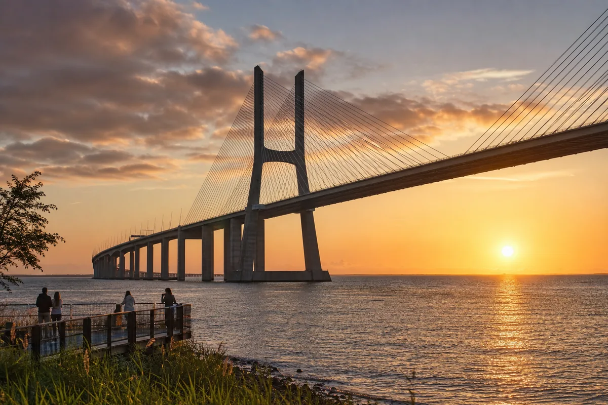 Ponte Vasco da Gama sobre o Tejo