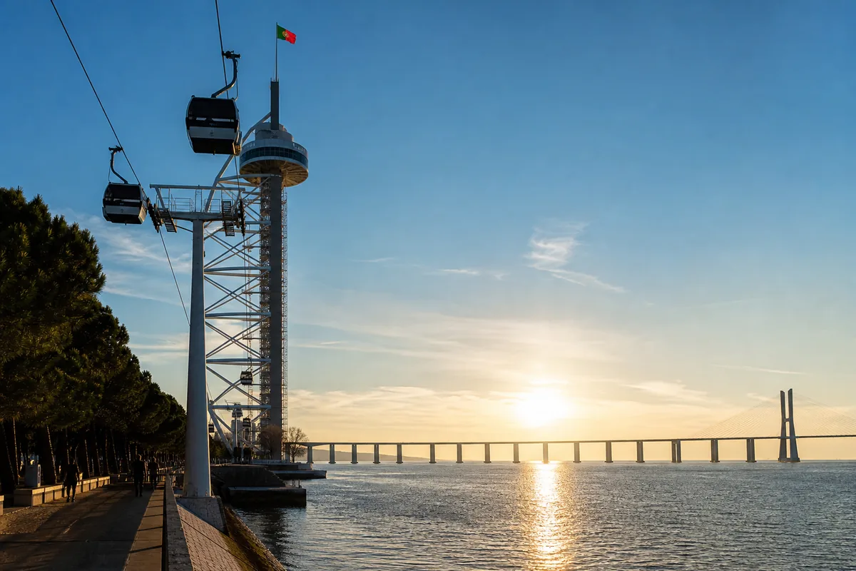 Parque das Nações, em Lisboa