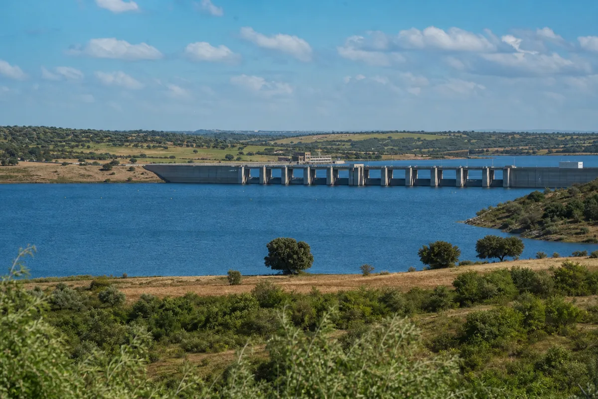 Barragem e lago do Alqueva, no Alentejo