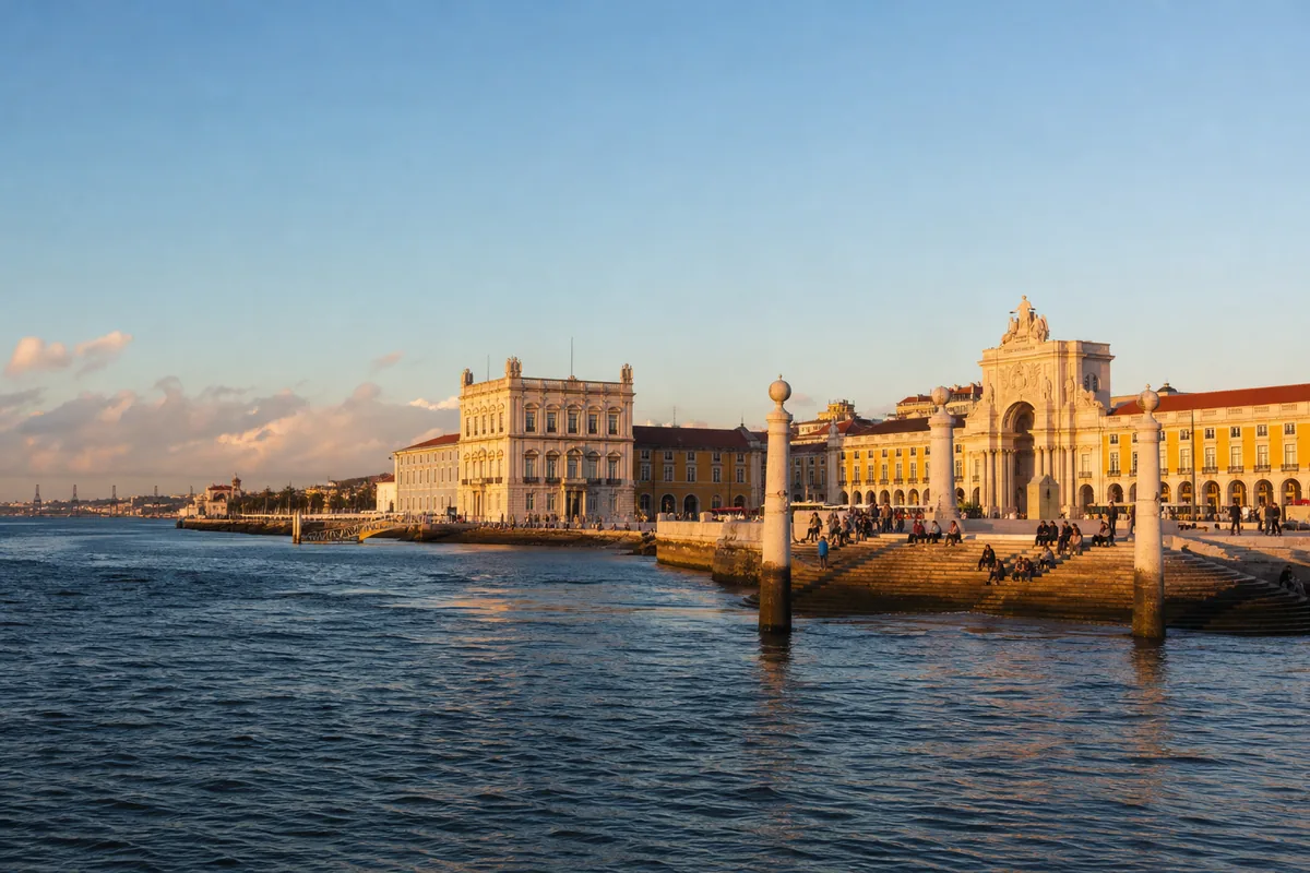 Praça do Comércio, em Lisboa