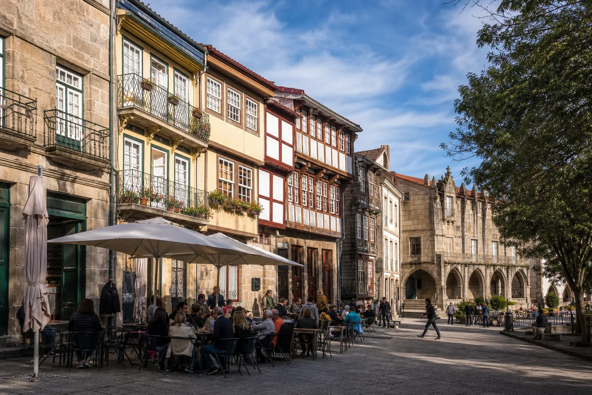 Largo da Oliveira, em Guimarães