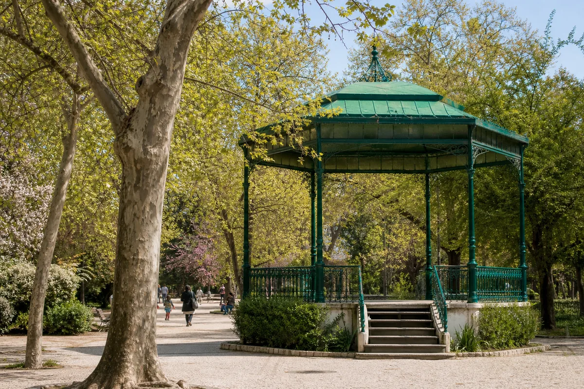 Jardim da Estrela, em Lisboa