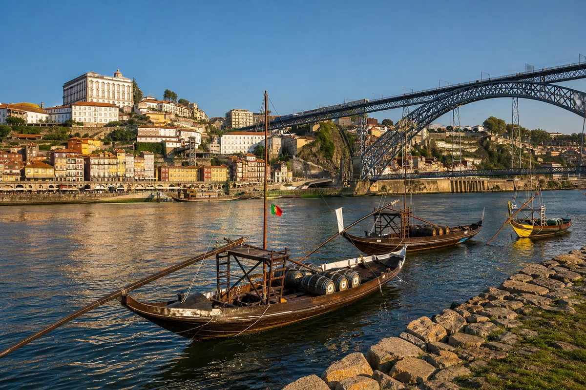 Ribeira do Porto e o rio Douro