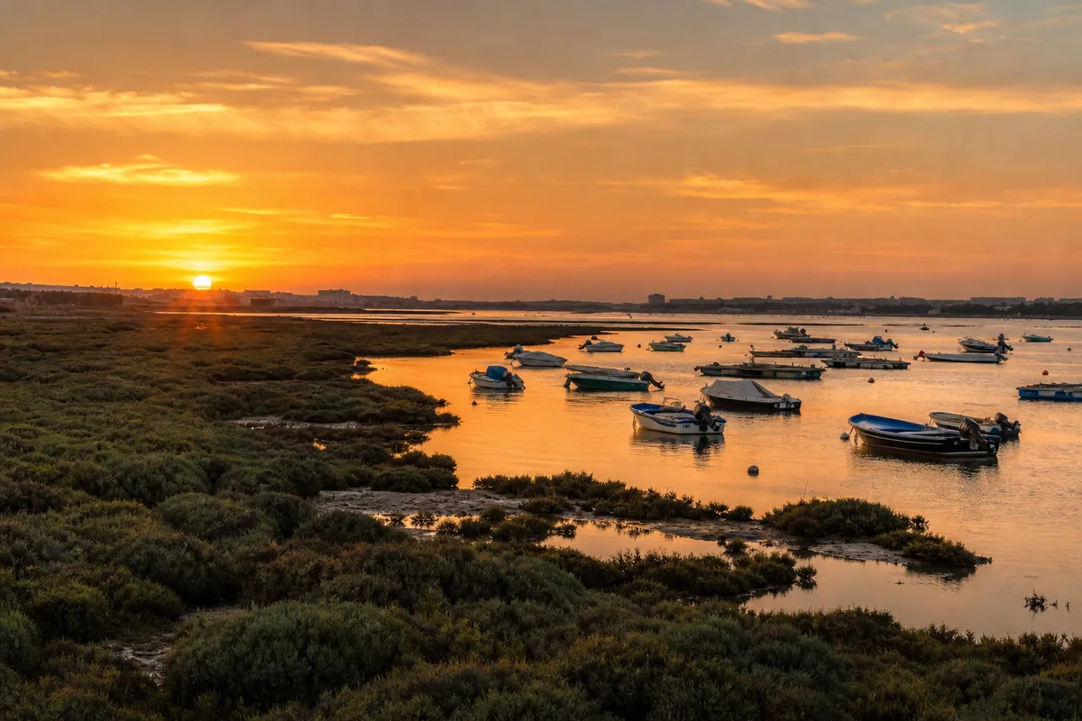 Ria Formosa, em Faro