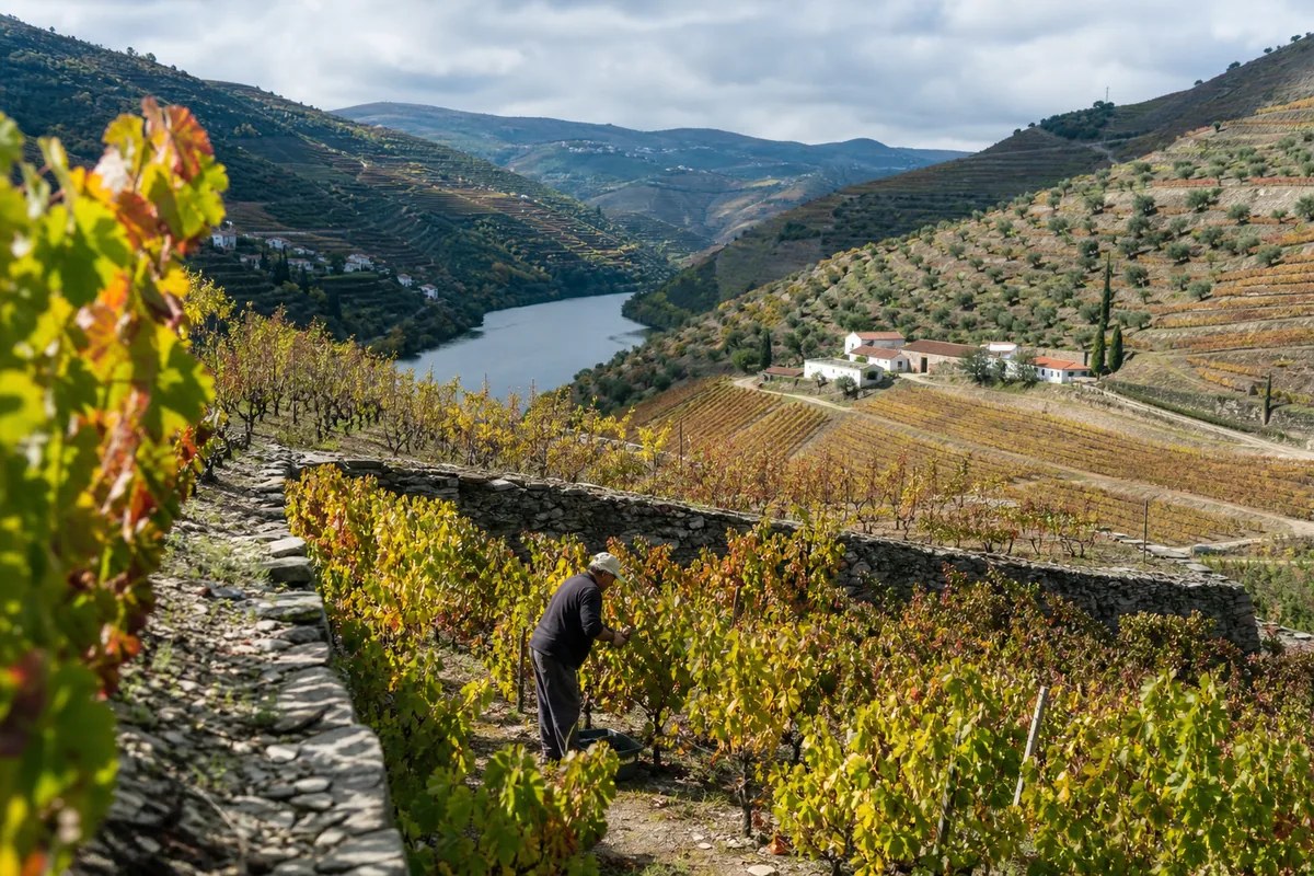 Pinhão e o rio Douro