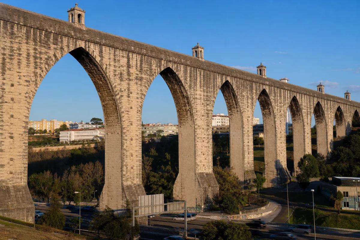 Aqueduto das Águas Livres, em Lisboa