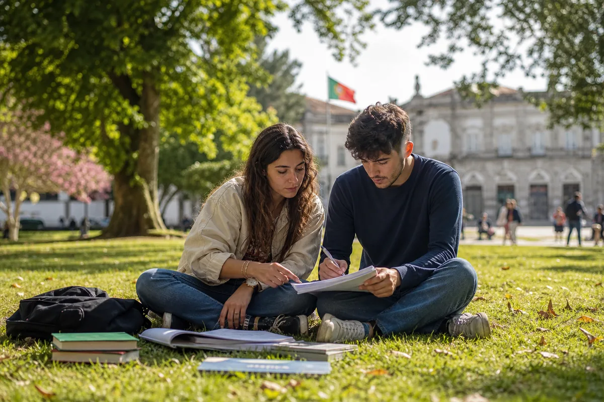 Estudantes a montar o orçamento mensal numa cozinha partilhada