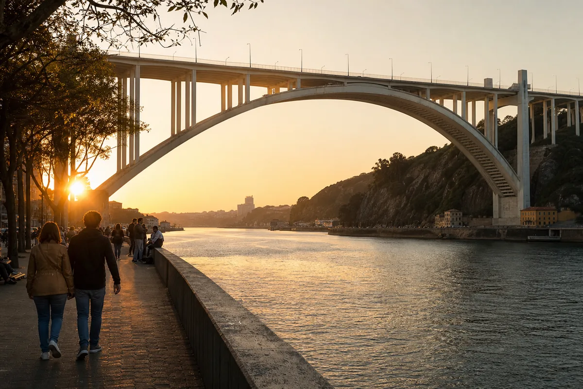 Ponte da Arrábida, no Porto