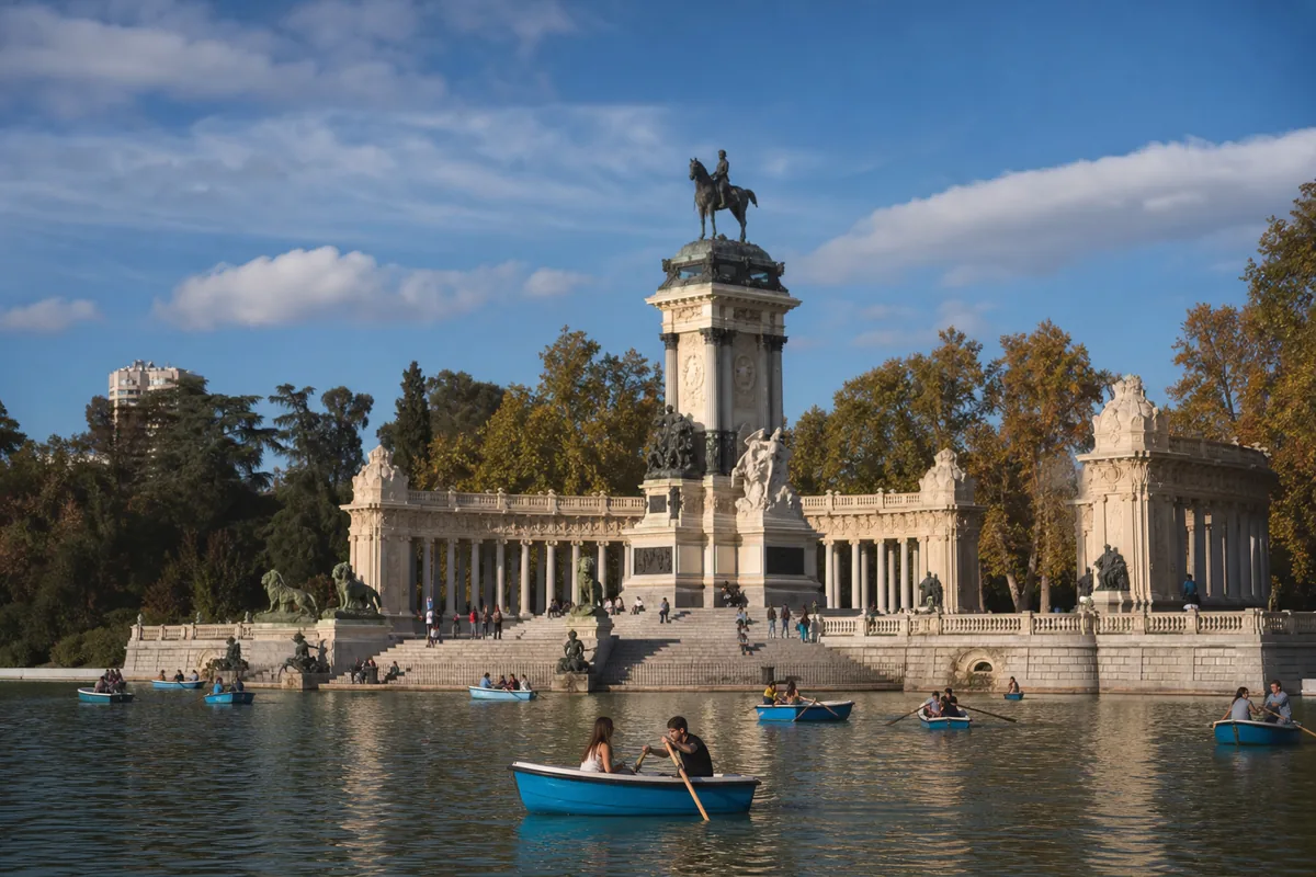 Parque del Retiro, em Madri