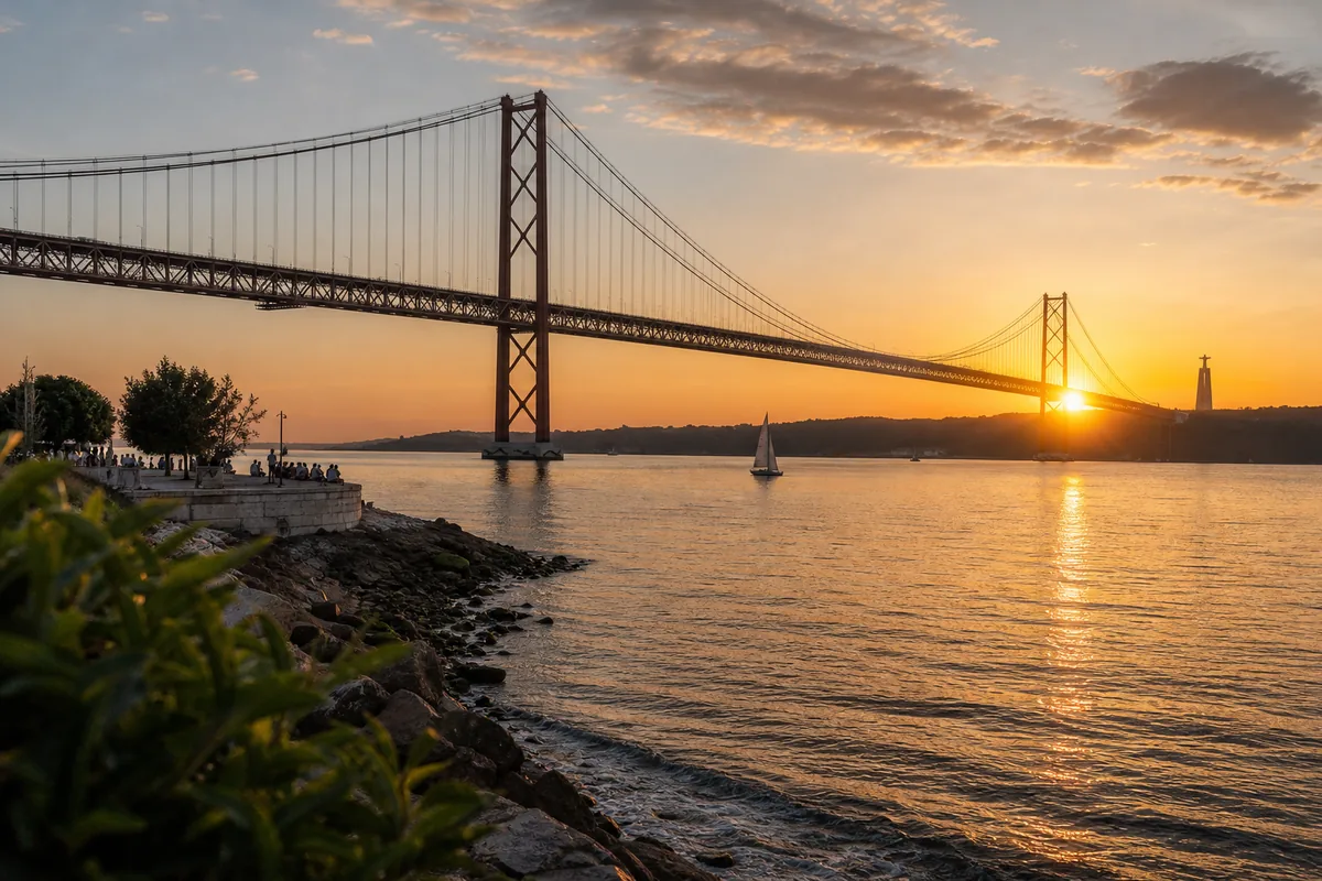 Ponte 25 de Abril, em Lisboa