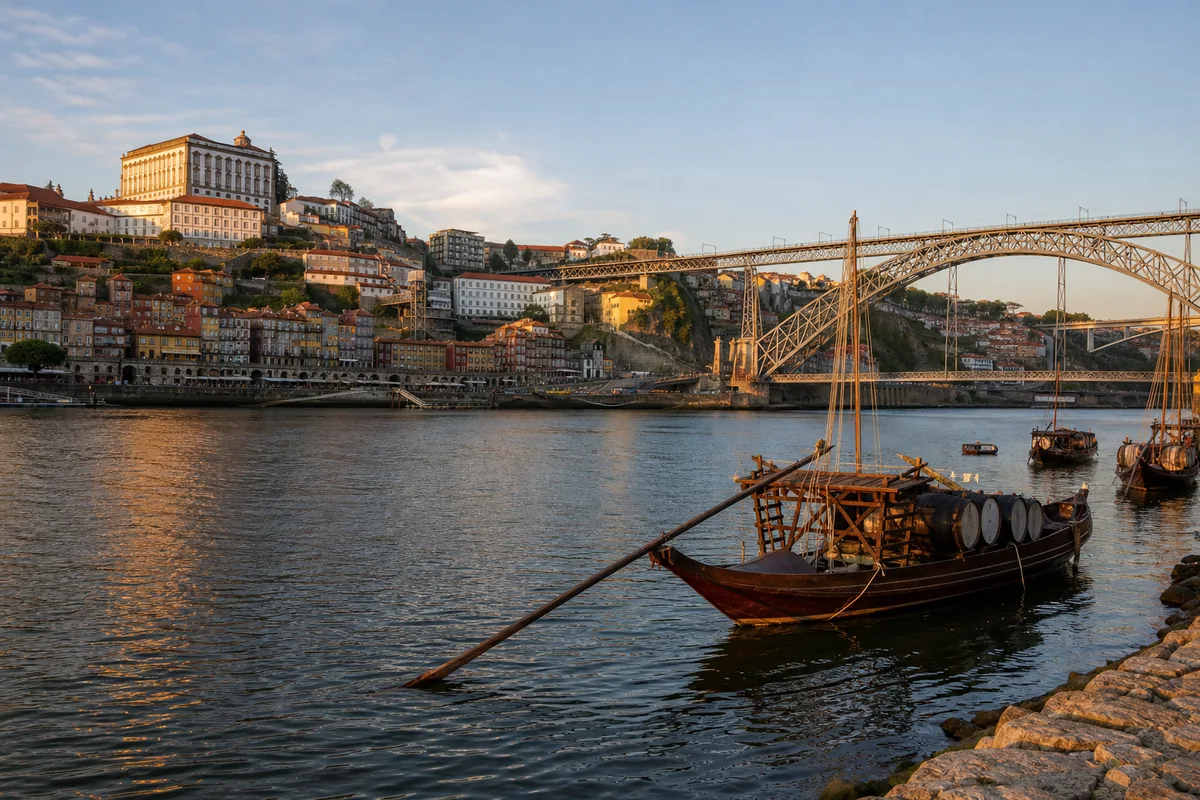 Ribeira do Porto e o rio Douro