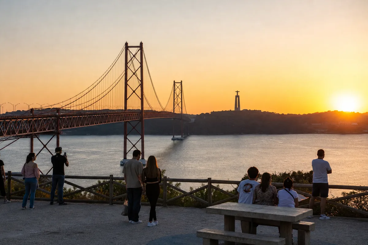 Ponte 25 de Abril sobre o Tejo