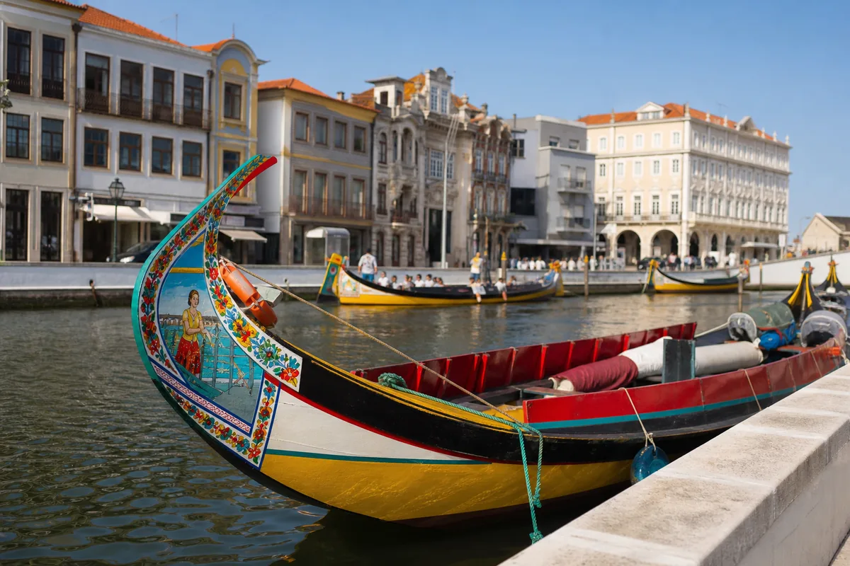 Barcos moliceiros em Aveiro