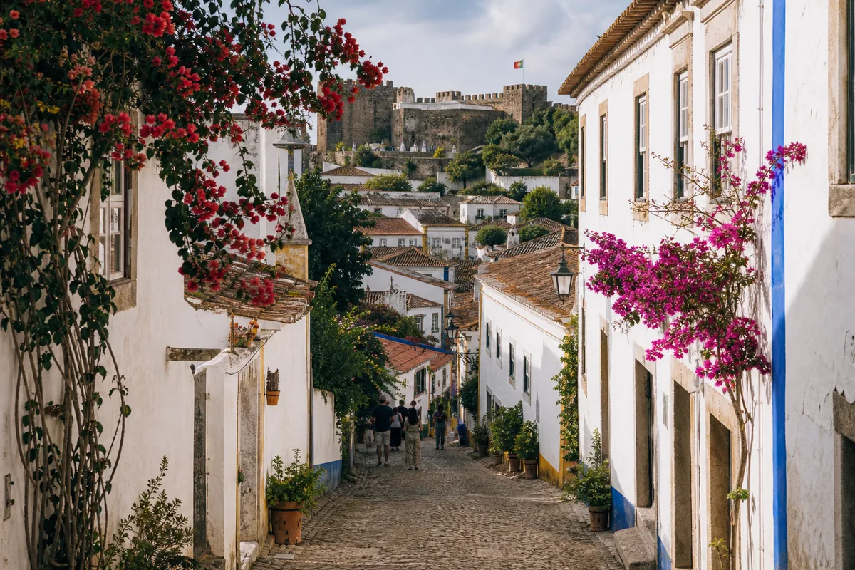 Muralhas e ruas de Óbidos