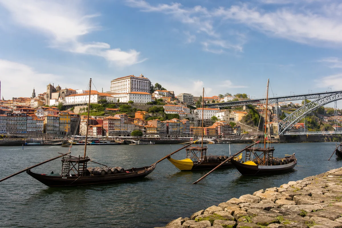 Ribeira do Porto e o rio Douro