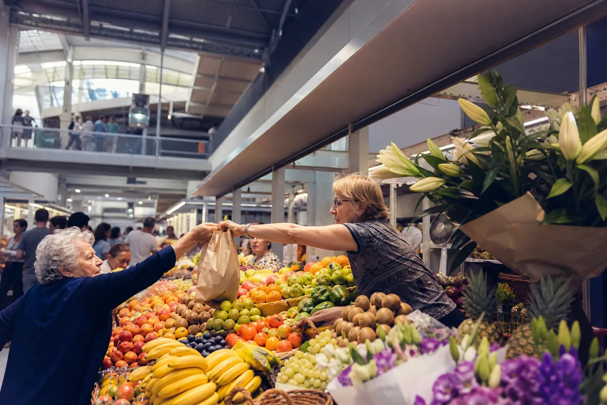 Mercado do Bolhão, no Porto