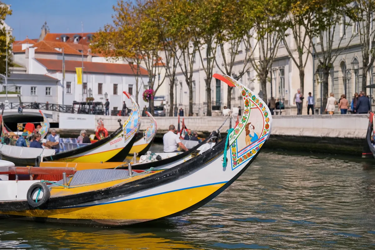 Barcos moliceiros em Aveiro