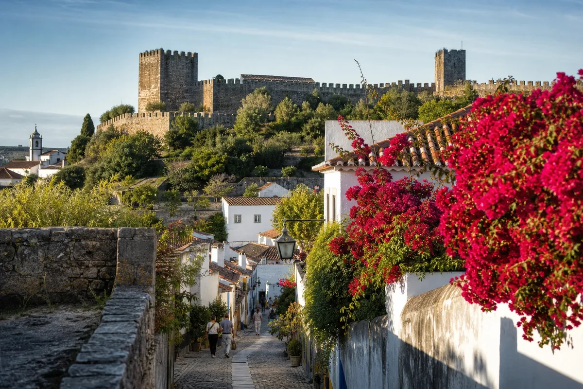 Muralhas e ruas de Óbidos