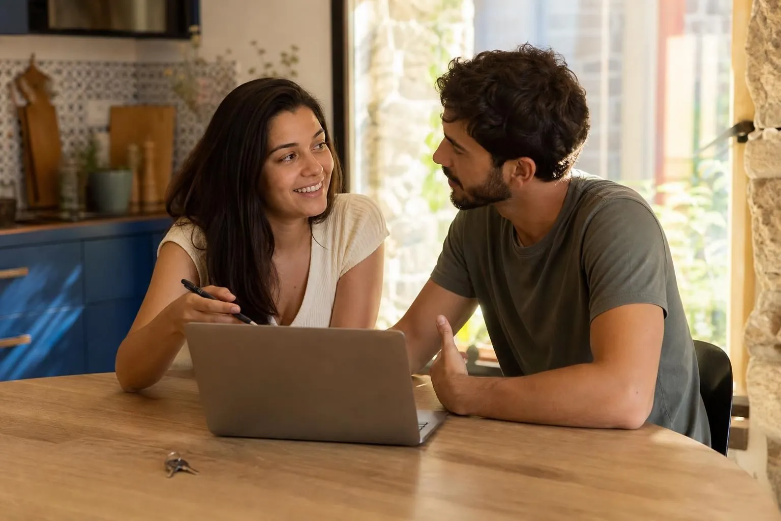 Casal brasileiro planejando a mudança para Portugal